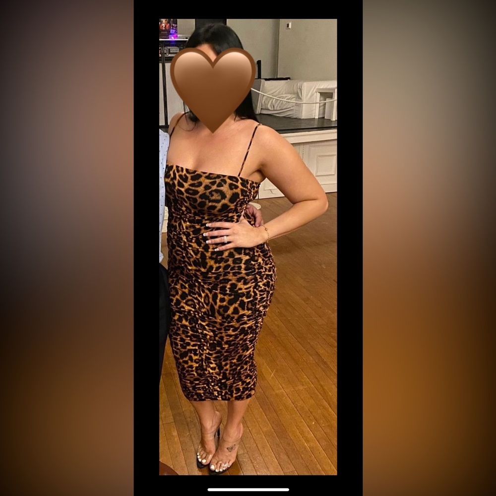 Leopard Midi Dress